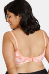 ZIvame True Curv Summer Blooms Single Layered Non Wired Full Coverage Minimiser Bra - Desert Flower — thumbnail 2